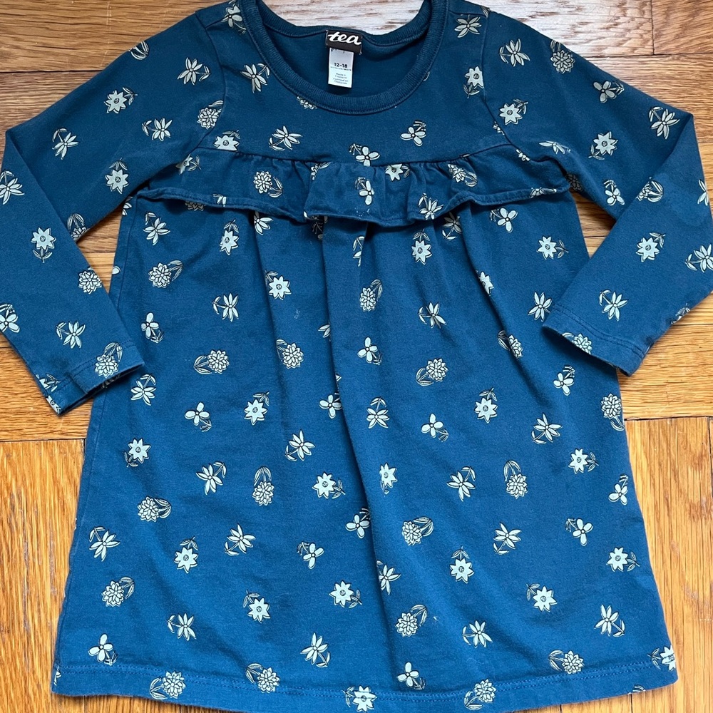 100% cotton tea collection dress